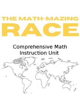 Preview of The Math-Mazing Race (CMI Area Unit)