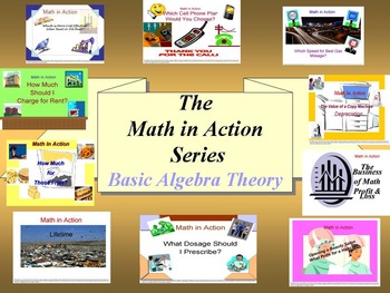 Preview of The Math in Action Series: Basic Algebra Theory