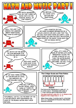 Preview of The Mathematics of Music Cartoon, Part 1