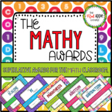 The Mathy Awards - Math Themed Superlative Awards  *The Re
