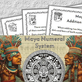 Preview of Mayan Math Numeral System Workbook and Presentation