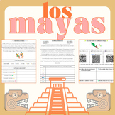The Mayan Civilization: Editable Beginner Spanish Interact