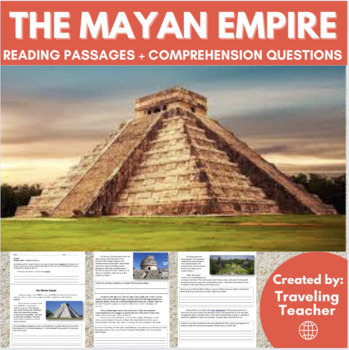 Preview of The Mayan Empire: Reading Passages + Comprehension Activities