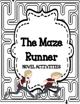 Preview of The Maze Runner -  Novel Activities Unit Print and Paperless Google Slides
