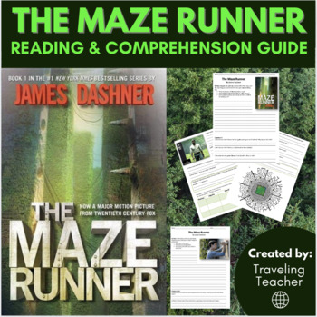 Preview of The Maze Runner Novel Study: Reading Guide + Comprehension Questions