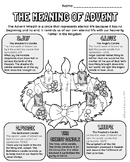 The Meaning of Advent Colouring Page - Catholic Education 