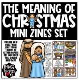 The Meaning of Christmas Mini Zines, Mini Books, Color and