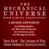 The Mechanical Universe: High School Adaptation - 1. Motio
