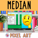 The Median 6th Grade Math Pixel Art Measures of Central Te