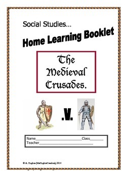 Preview of The Medieval Church and Crusades homework booklet