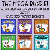 The Mega Pattern Block Fraction Puzzle Bundle