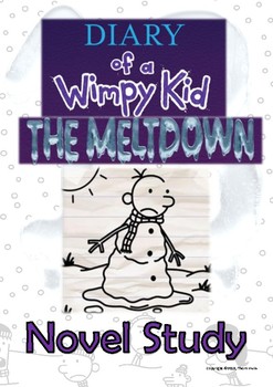 Preview of Diary of a Wimpy Kid - The Meltdown - Novel Study
