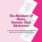 The Merchant Of Venice Revision Clock Worksheets
