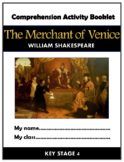 The Merchant of Venice Comprehension Activities Booklet!
