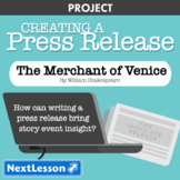 The Merchant of Venice: Event Press Release - Projects & PBL