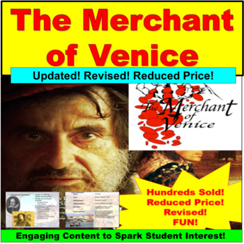 Preview of The Merchant of Venice Introduction PowerPoint, Google Slides