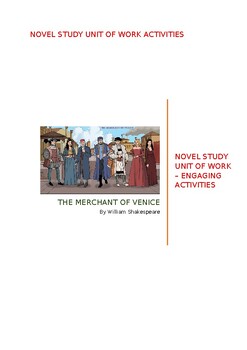 Preview of The Merchant of Venice_Study Guide and Workbook.