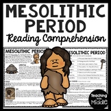 The Mesolithic Age Reading Comprehension Passage Stone Age