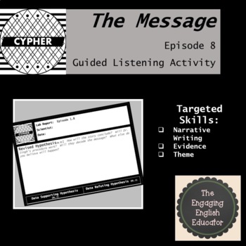 Preview of The Message - Episode 8 - Guided Listening Activity