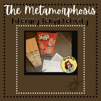 Preview of "The Metamorphosis" by Franz Kafka Literary Jenga Activity