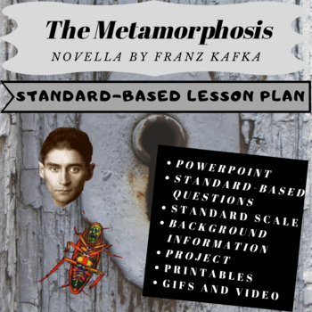 Preview of The Metamorphosis Standard-Based Lesson Plan ~Distance Learning