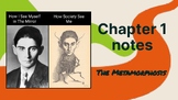 The Metamorphosis by Franz Kafka - chapter 1 analysis notes