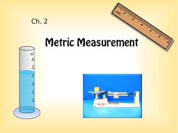 Preview of The Metric System, Scientific Measurement of Length, Volume, Mass, Temperature