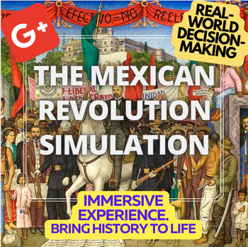 Preview of The Mexican Revolution Simulation  -- Can You Solve this Crisis?