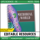 Microbial World Notes, PowerPoint & Test