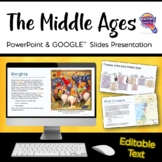 The Middle Ages & Medieval Times EDITABLE PowerPoint & Sli