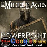 The Middle Ages PowerPoint / Google Slides w/Video Clips +