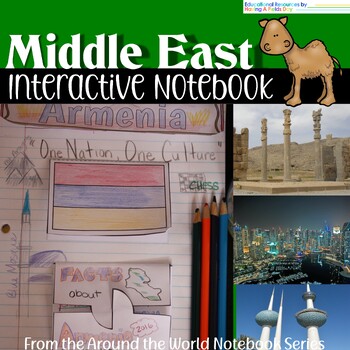 Preview of The Middle East Interactive Notebook