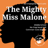 The Mighty Miss Malone No-Prep Novel Study for Middle Scho