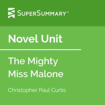 Preview of The Mighty Miss Malone Novel Unit