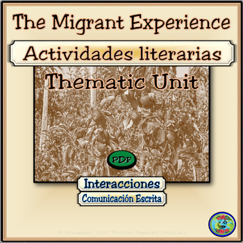 Preview of The Migrant Experience Reading Comprehension Unit - Los obreros agrícolas