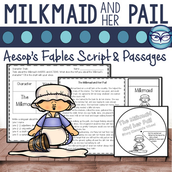 Aesop's Fables - The Milkmaid And Her Pail