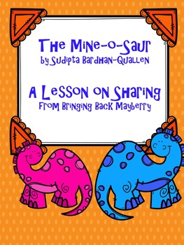 Preview of The Mine-o-Saur: A Sharing Lesson Pack