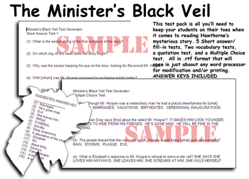 Preview of The Minister's Black Veil Test Pack