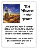 The Minstrel In The Tower Book Report and Lapbook