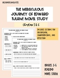 The Miraculous Journey of Edward Tulane Ch. 5 & 6 Novel Study