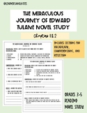 The Miraculous Journey of Edward Tulane Chapter 1 & 2 Nove