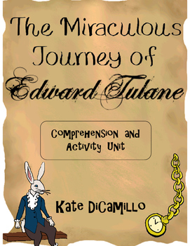 Preview of The Miraculous Journey of Edward Tulane Comprehension Packet