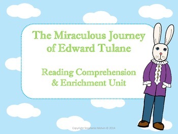 Preview of The Miraculous Journey of Edward Tulane Unit