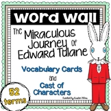 The Miraculous Journey of Edward Tulane Vocabulary Word Wall