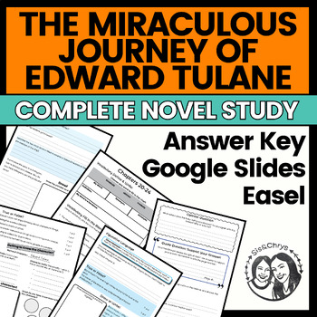 Preview of The Miraculous Journey of Edward Tulane by Kate DiCamillo - Novel Study
