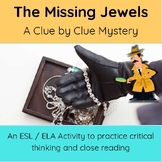 The Missing Jewels: Critical Thinking Mystery Printable Activity