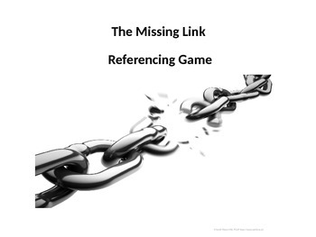 Preview of The Missing Link Referencing Game