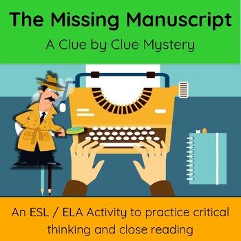 Preview of The Missing Manuscript Mystery: Critical Thinking Mystery Activity