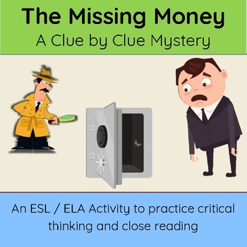 Preview of The Empty Safe: Critical Thinking Mystery Printable Activity