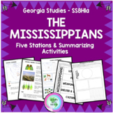 The Mississippians GSE SS8H1 Stations Activity SS8H1a